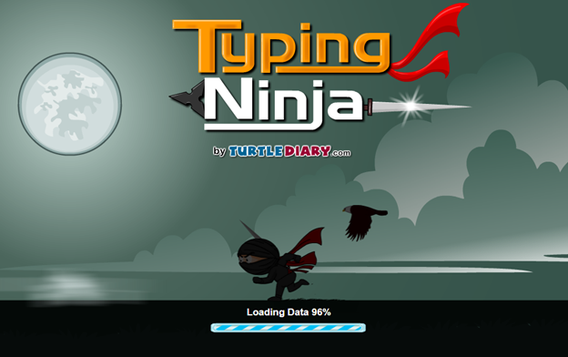 balloon ninja games typing club