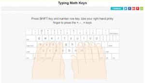 touch typing skills